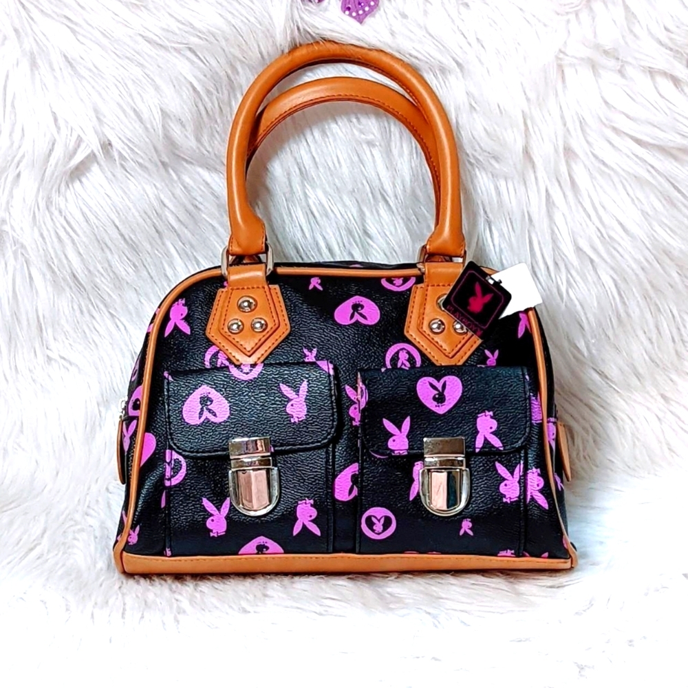 Y2K Playboy  Monogram Handbag NWT